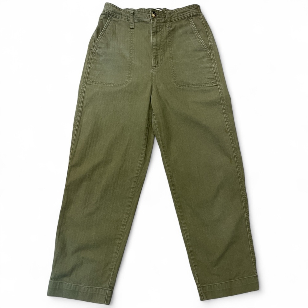 Madewell Camp Pants, Kale, Women’s Small - Picture 2 of 9